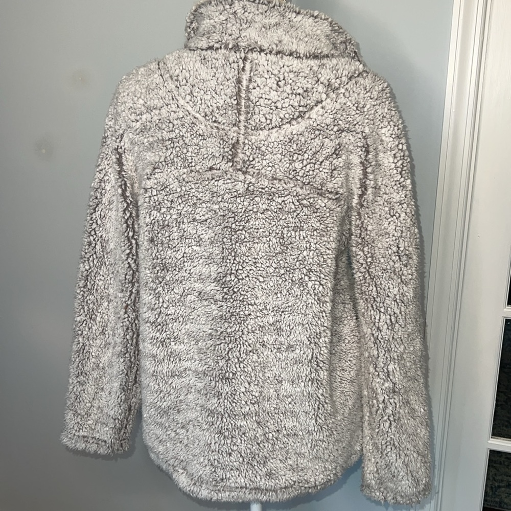 Workshop Republic 3/4 zip fleecy pullover - Picture 3 of 9
